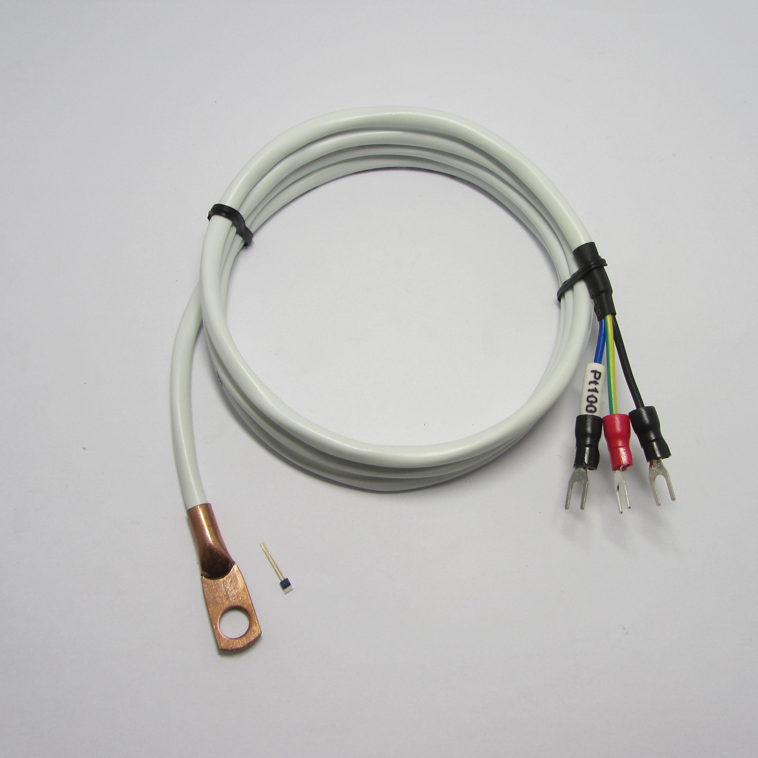 新能源电池_PT100温度传感器_铜鼻子检测_尺寸定制_生产厂家